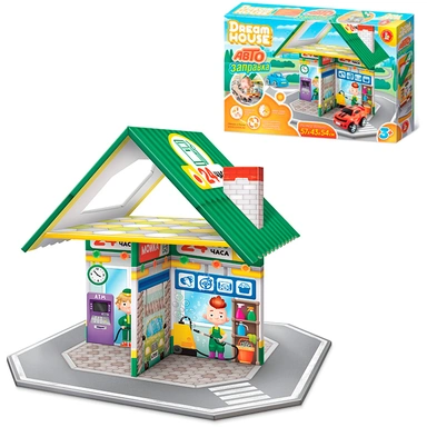 Кукольный домик Автозаправка Dream House 04714 быстрой сборки