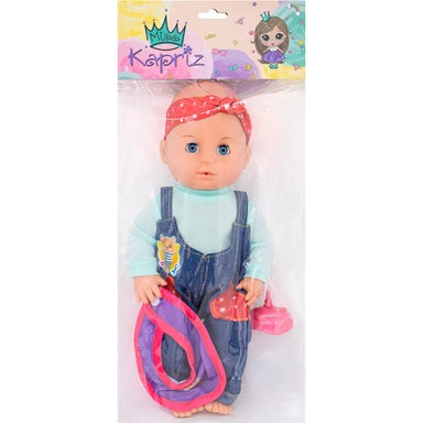 Пупс Miss Kapriz MK2275K-30C 30 см. с аксесс. в пак.