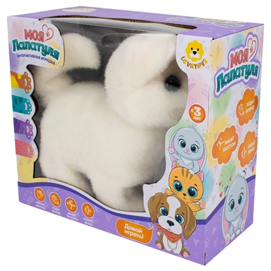 Собака Levatoys FCJ0918837 Моя лапатуля на батарейках в кор.