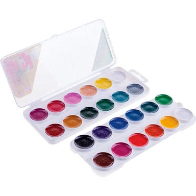 Акварель 24 цв. Пчелка б/к 212035 /ГАММА/