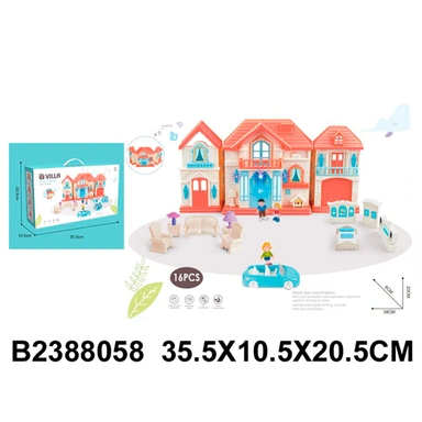 Дом WD-934E с аксесс. в кор.