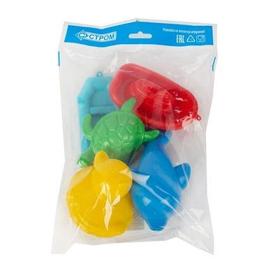 Набор для купания (дельфин,черепаха,уточка, кораблик, лодочка)У560