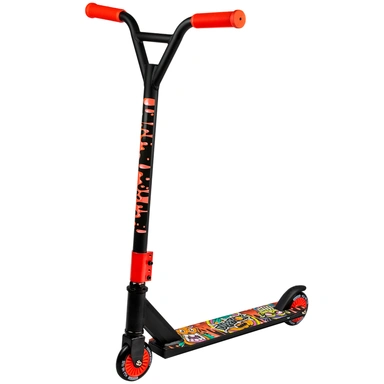 Самокат трюковой Dvizhok двухколесный, Красный от 8 лет до 100 кг