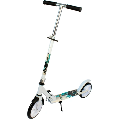 Детский городской самокат, Dvizhok двухколесный, Белый от 14 лет