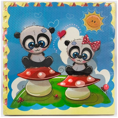 Коврик игровой 141V-491 60*60cm. 4эл.