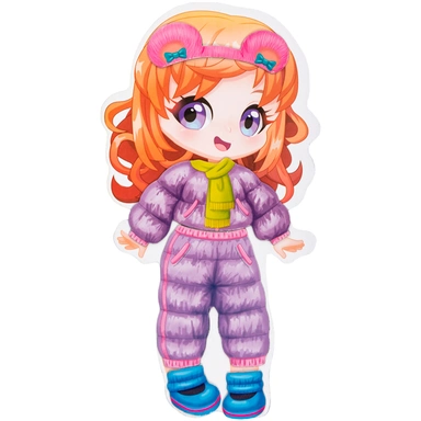 Игра Магнитные истории Одевашки. Карина 05314