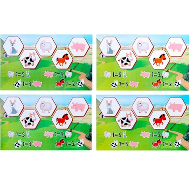 Деревянная Игра Биржа маленьких фермеров 04525