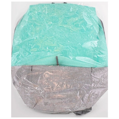 Рюкзак молодежный 35х24х12см голубой-серый 141V-480-2