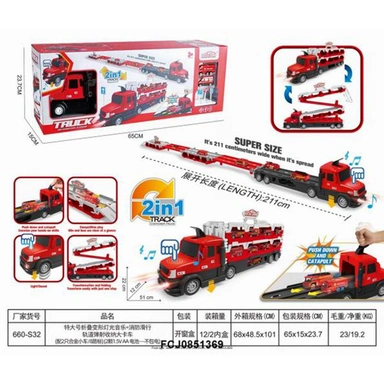 Автовоз 660-S32 трансформация в трассу, звук в кор.