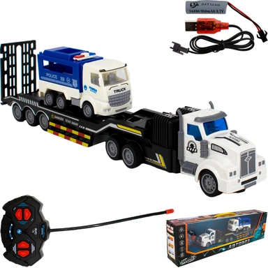 Автовоз на р/у Young Racer MK200-17 с полицией в кор.