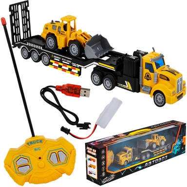 Автовоз на р/у Young Racer MK200-11 с трактором в кор.