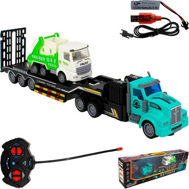 Автовоз на р/у Young Racer MK200-15 с мусоровозом в кор.