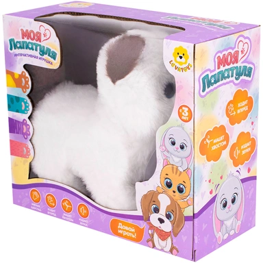 Кошка Levatoys FCJ0919375 Моя лапатуля на батарейках в кор.