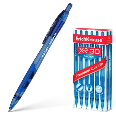Ручка шариковая автомат синяя 0,7 мм. XR-30 17721 /Erich Krause/