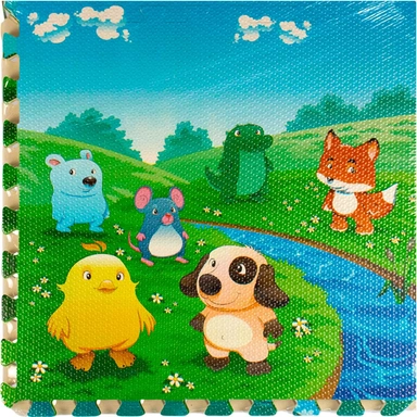Коврик игровой 141V-660 60*60*1cm.
