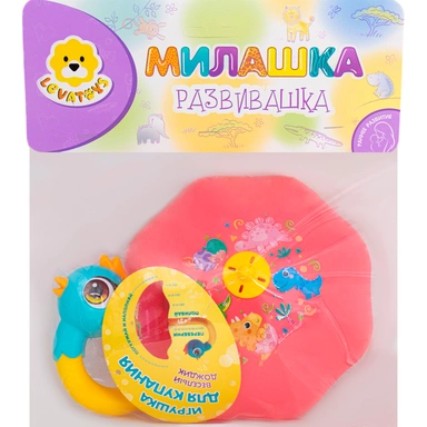 Игрушка для купания Levatoys MK2609A Зонтик красный в пак.