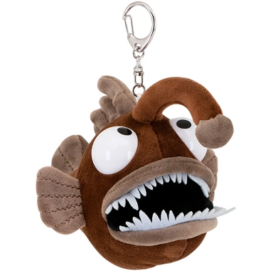 Брелок Рыба Удильщик коричневая 15 см с метал. Кольцом OT9008/15