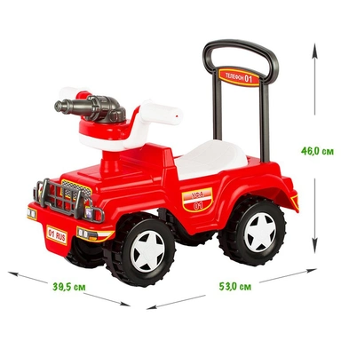 Толокар, Каталка Пожарная от 1,5 лет до 30 кг