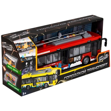 Троллейбус на батарейках Young Racer MK121 в кор.