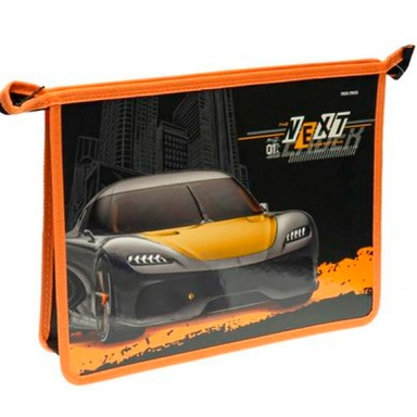 Папка для тетрадей на молнии А4 АВТОМОДА-3 ПТ-1656