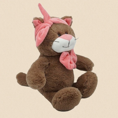 Кошка Розита 23/33 см, с шариками для мелкой моторики 0914223