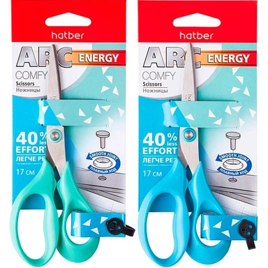 Ножницы 17 см COMFY Лёгкий Рез SC_061321 Hatber