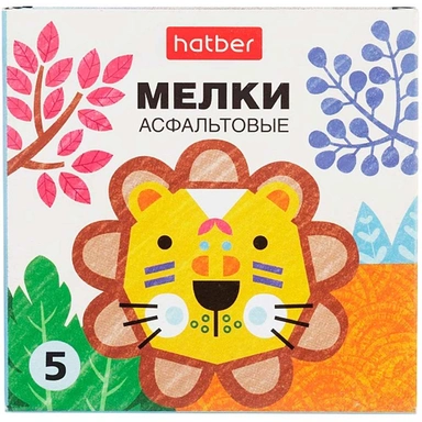 Мел цветной 5шт Нарисуй-ка!  ML_082954 Hatber