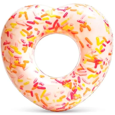 Круг надувной (Сердечный Пончик) 94х89х25см от 9лет