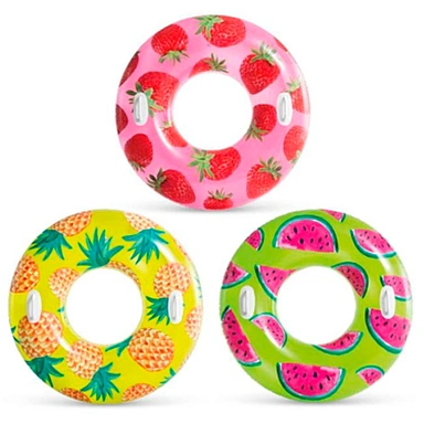 Круг надувной (Тропические фрукты) от 9 лет