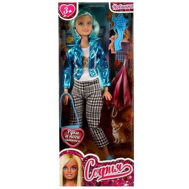 Кукла Карапуз 66001-F12-S-BB 29 см София , руки и ноги сгиб /24/