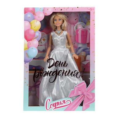 Кукла Карапуз 66001-HB4-S-BB София 29 см руки и ноги сгиб., акс