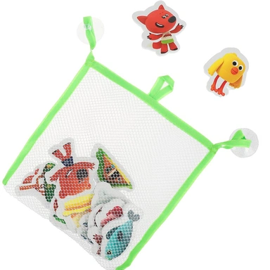 Набор резиновых игрушек для купания Набор стикеров ЕВА.МиМиМишки EV12-MIMI