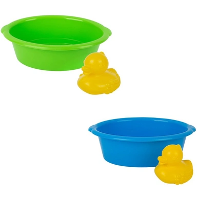 Набор для купания (тазик+уточка) У755 /12/