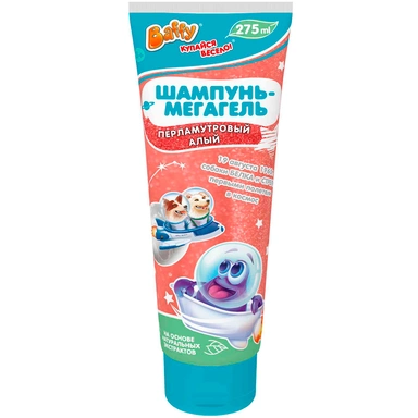 Шампунь-мегагель детский Космический D0158-R ТМ Baffy