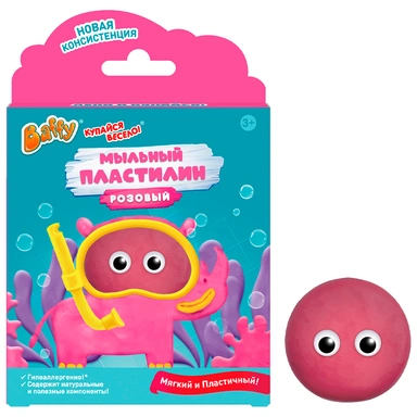 Мыло детское «Мыльный пластилин» Купайся весело! D0163-P ТМ «Baffy»