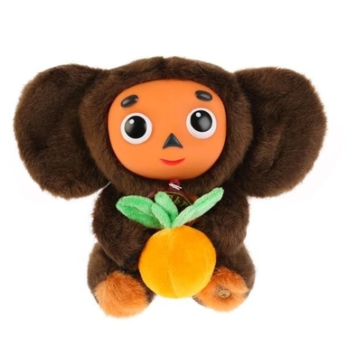 Мульти-Пульти Чебурашка с апельсином пласт. мордочка 17см озв. V36377-17ВS22