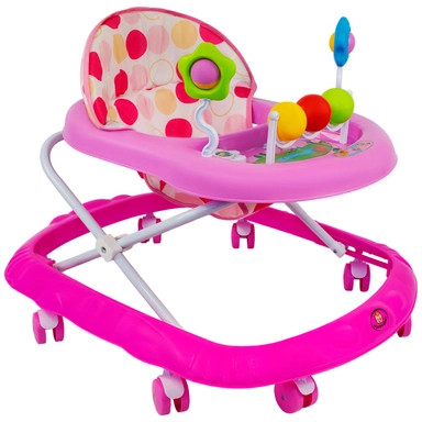 Ходунки розовые с музыкой 141V-1103