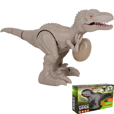 Динозавр RS055-2B с яйцом на батарейках в кор.