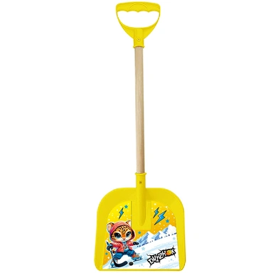 Лопата 65 см Леопард дер. черенок, желтая Dvizhok ЛЖ 3