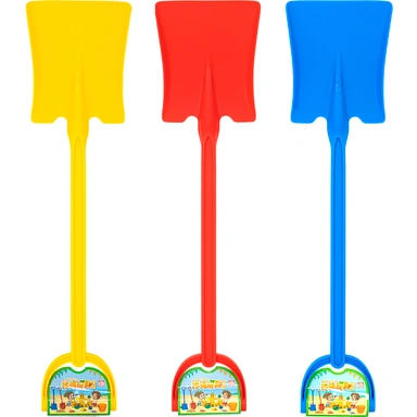 Лопата пластик 54 см FG250115123R цвет в ассорт. выдерживает вес до 100кг