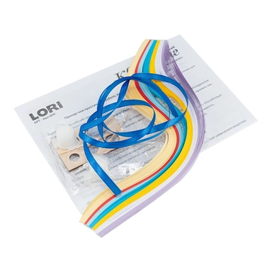 Набор ДТ Квиллинг Новогодний Рождественские радости Квл-044 Lori .