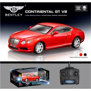 Машина радиоуправлении GK 866-2427S Bentley Continental GT V8 в кор.
