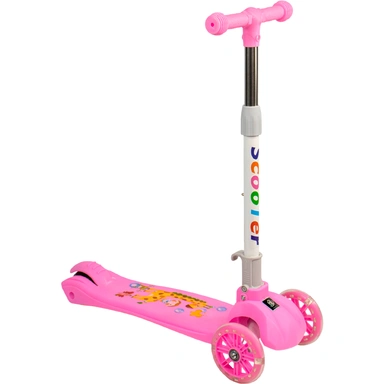 Самокат трехколесный детский, Розовый от 3 лет до 25 кг