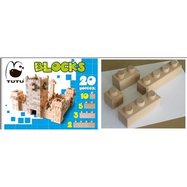 Деревянный конструктор BTUTU-20 СТОК
