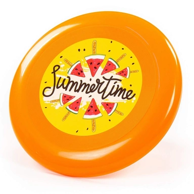 Тарелка летающая 225 мм. оранжевая 90041 П-Е /15/