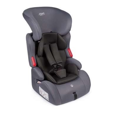 Автокресло SIGER Космо, гр. I/II/III, 9-36 кг,1-12 лет,маренго, люкс KRES3591