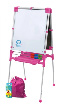 Мольберт 2 ДЗМ2/Р розовый /Ника/