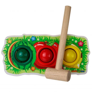 Деревянная Стучалка  Фрукты 115209