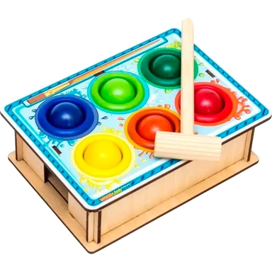 Деревянная Стучалка Краски 115403