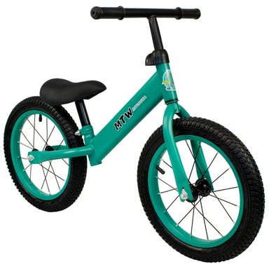 Беговел 14 бирюзовый 141V-1212 кол.рез